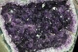 Purple Amethyst Geode - Uruguay #83543-3
